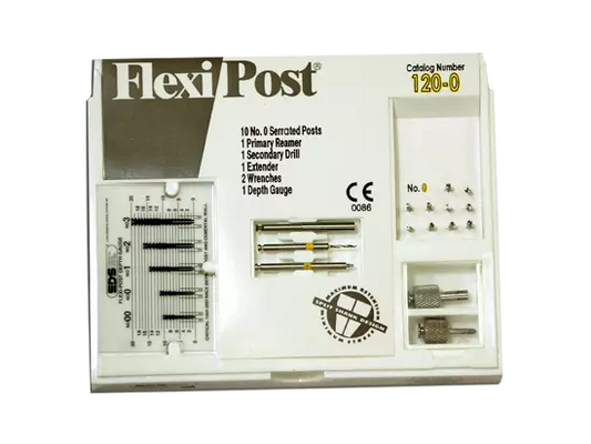 EDS Flexi-Post Stainless Steel Standard Introductory Kit-Yellow Size 0