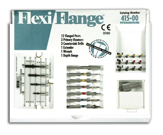 EDS Flexi-Post Titanium Assorted Introductory Kit- Yellow, Red, Blue Sizes 0,1,2