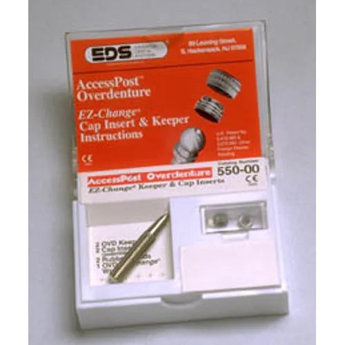 EDS' AccessPost Overdenture EZ-Change Keeper & Cap Inserts Intro Kit