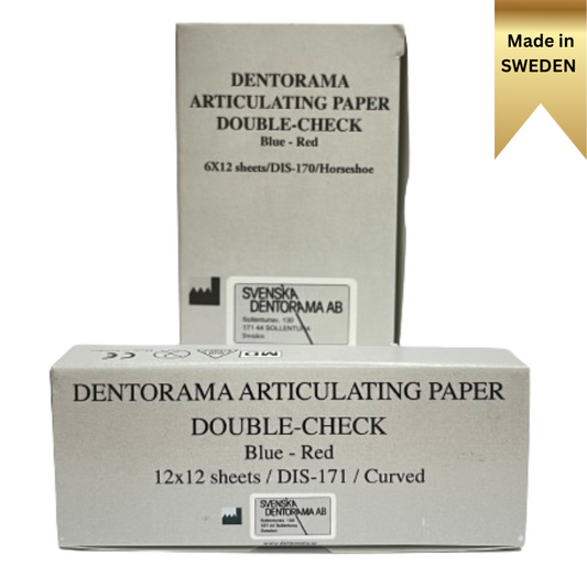 Dentorama Articulating Paper Double Check (Blue-Red)