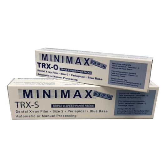 Pedodontal TRX-OX3 Film, Size 0 Minimax Corp X-Ray Intraoral Film