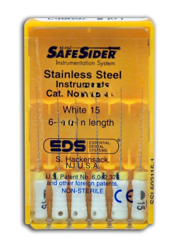 Safesider Endodontic Reamers - 25 mm, 6/Pkg -Essential Dental Systems, Inc.5025