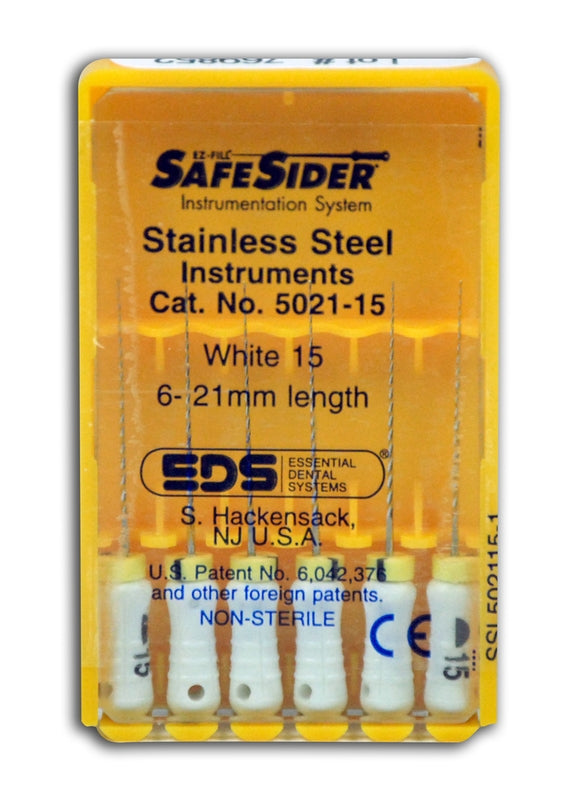 Safesider Endodontic Reamers - 25 mm, 6/Pkg -Essential Dental Systems, Inc.5025