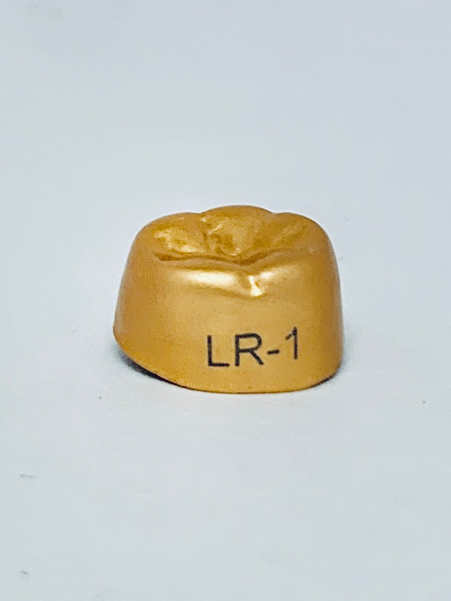 Temporary Gold Anodized Crown LR1
