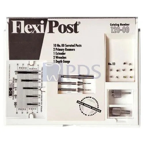 EDS Flexi-Post Stainless Steel Standard Introductory Kit-White Size 00