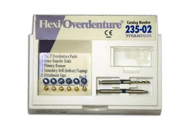 EDS' Flexi-Overdenture Titanium Refills-Blue Size 2