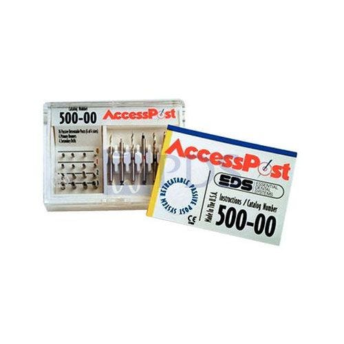 EDS' AccessPost Stainless Steel Intro Kit-Yellow, Red, Blue, Green/Sizes 0,1,2,3